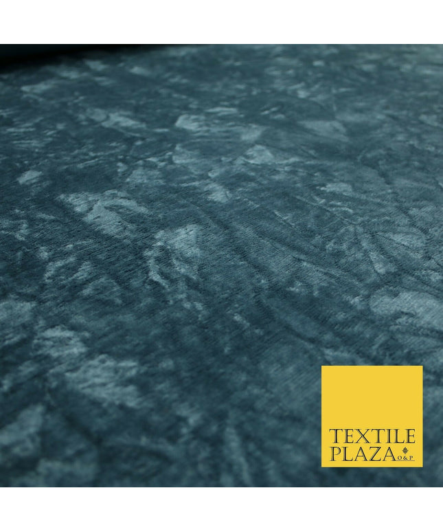 Duck Egg Crushed Chenille Cotton Velvet Fabric Upholstery Material 56" Wide 6545