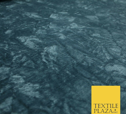 Duck Egg Crushed Chenille Cotton Velvet Fabric Upholstery Material 56" Wide 6545