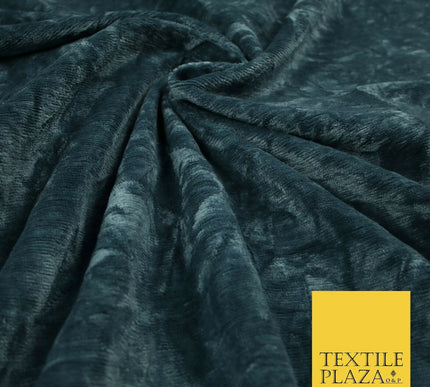 Duck Egg Crushed Chenille Cotton Velvet Fabric Upholstery Material 56" Wide 6545