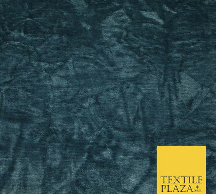 Duck Egg Crushed Chenille Cotton Velvet Fabric Upholstery Material 56" Wide 6545