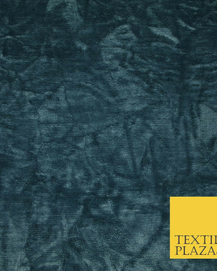 Duck Egg Crushed Chenille Cotton Velvet Fabric Upholstery Material 56" Wide 6545