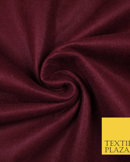 Premium Quality Plain Solid 100% Acrylic FELT FABRIC Craft Material 60" 152cm