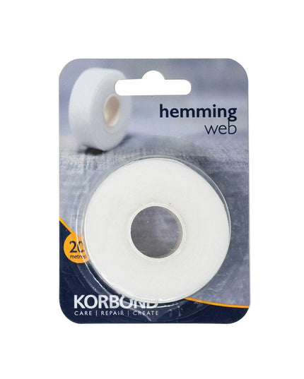 KORBOND Hemming Web 20m x 2cm No Sewing Required  Bonding Fusing Tape 110042