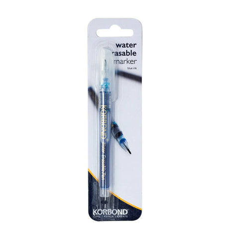 KORBOND Water Erasable Marker Pen - Blue Ink - Mess Free Fabric Marking 110149