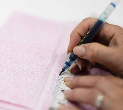 KORBOND Water Erasable Marker Pen - Blue Ink - Mess Free Fabric Marking 110149