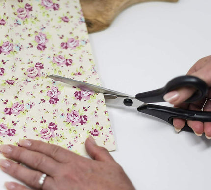 KORBOND 8" Household General Purpose Scissors Soft Grip Ambidextrous 110354