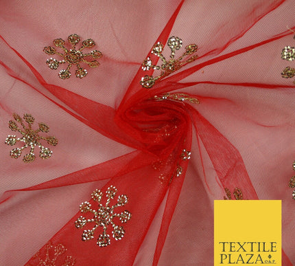 Mata Ki Chunni Embroidery Golden Border Devi Mata Pooja Chunri Puja Hindu Maiyan