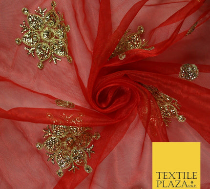 Mata Ki Chunni Embroidery Golden Border Devi Mata Pooja Chunri Puja Hindu Maiyan