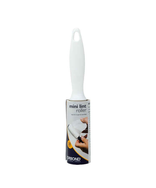 KORBOND Mini Lint Roller 30 Sheets Compact Travel Pet Hair 110710