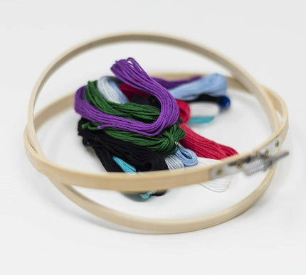 KORBOND Embroidery Floss - 20 Skeins 100% Mercerised Cotton Crafting 160950