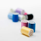 KORBOND 12 Colours PASTEL MIX Thread Selection 12x32m 100% Spun Polyester 110782