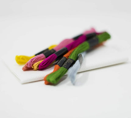 KORBOND Embroidery Floss - 20 Skeins 100% Mercerised Cotton Crafting 160950