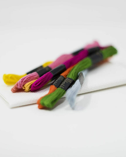 KORBOND Embroidery Floss - 20 Skeins 100% Mercerised Cotton Crafting 160950
