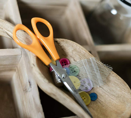 KORBOND 5" General Purpose Scissors Comfort Grip Stainless Steel Craft 112002