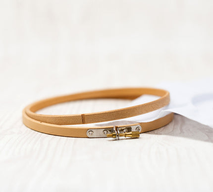 KORBOND 8" Bamboo Wooden Embroidery Hoop Cross Stitch Ring Frame Craft 160966