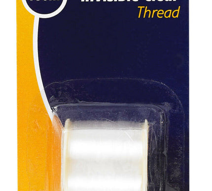 KORBOND Invisible Clear Thread 180m Reel Sewing Beading Craft Work Repair 110051