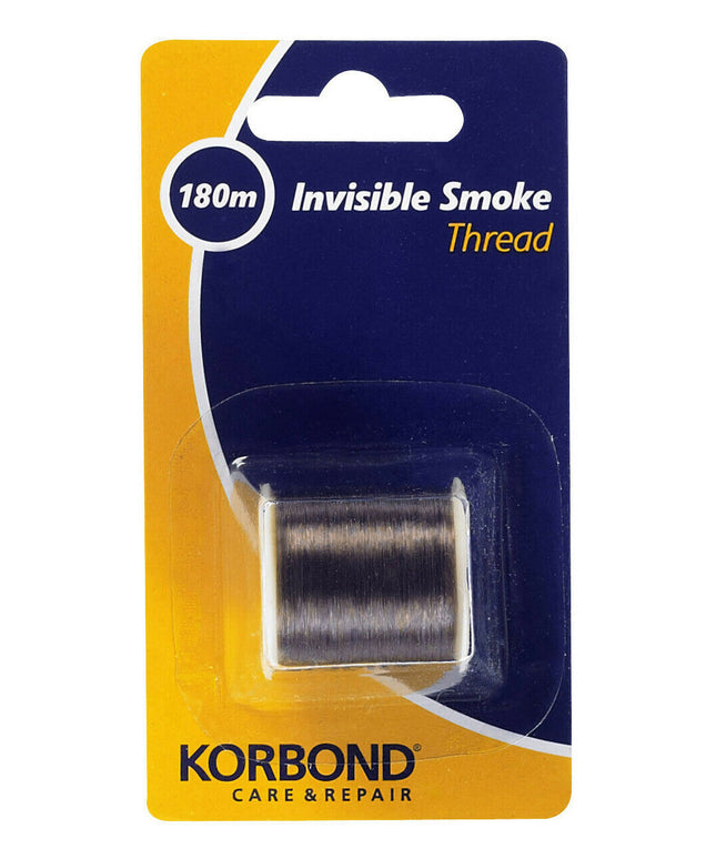 KORBOND Invisible Smoke Thread 180m Reel Sewing Beading Craft Work Repair 110052