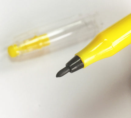 KORBOND Laundry Pen with 10 Iron On Labels Permanent Ink School Uniform 110022