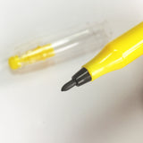 KORBOND Laundry Pen with 10 Iron On Labels Permanent Ink School Uniform 110022