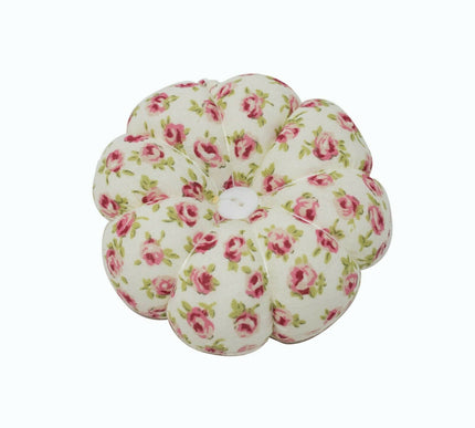 KORBOND Floral Pin Needle Cushion with Elasticated Wrist Strap Cotton Sew 110131