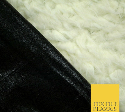 3 COLOURS - Premium Soft Shiny Foil Backed Faux SHERPA FUR Fabric 705GSM 59"