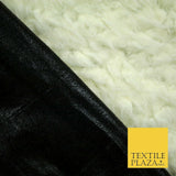 3 COLOURS - Premium Soft Shiny Foil Backed Faux SHERPA FUR Fabric 705GSM 59"