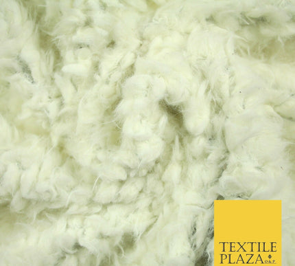 3 COLOURS - Premium Soft Shiny Foil Backed Faux SHERPA FUR Fabric 705GSM 59"