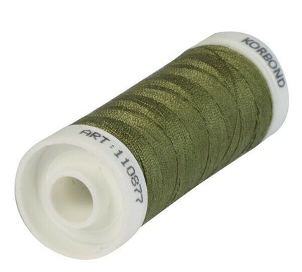 KORBOND Professional 100% Polyester Thread 100m Reels Sewing Repairs 26 COLOURS