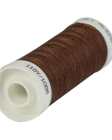 KORBOND Professional 100% Polyester Thread 100m Reels Sewing Repairs 26 COLOURS