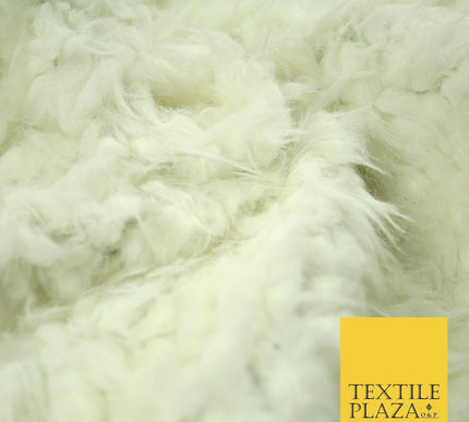 3 COLOURS - Premium Soft Shiny Foil Backed Faux SHERPA FUR Fabric 705GSM 59"