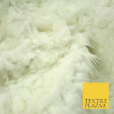 3 COLOURS - Premium Soft Shiny Foil Backed Faux SHERPA FUR Fabric 705GSM 59"