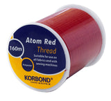 KORBOND 100% Polyester Thread 160m Reels No Shrinkage Sewing Repairs 12 COLOURS