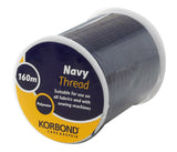 KORBOND 100% Polyester Thread 160m Reels No Shrinkage Sewing Repairs 12 COLOURS