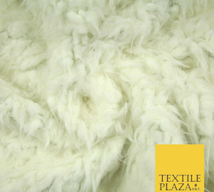 3 COLOURS - Premium Soft Shiny Foil Backed Faux SHERPA FUR Fabric 705GSM 59"