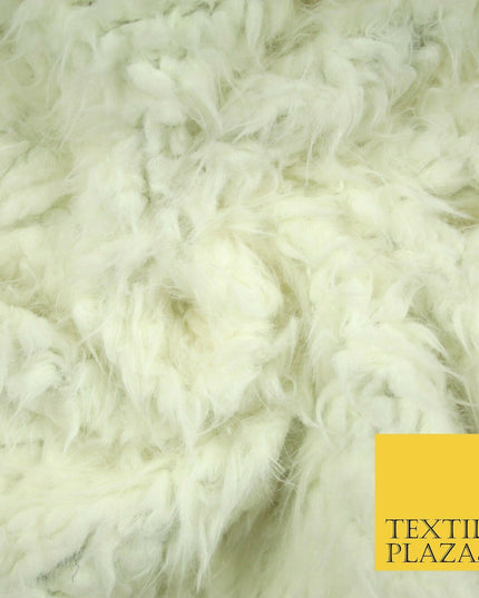 3 COLOURS - Premium Soft Shiny Foil Backed Faux SHERPA FUR Fabric 705GSM 59"