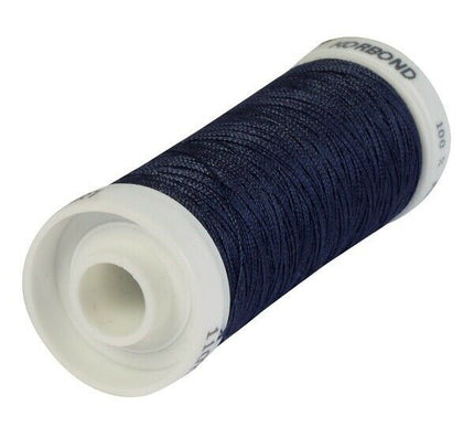 KORBOND Professional 100% Polyester Thread 100m Reels Sewing Repairs 26 COLOURS