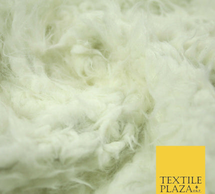 3 COLOURS - Premium Soft Shiny Foil Backed Faux SHERPA FUR Fabric 705GSM 59"