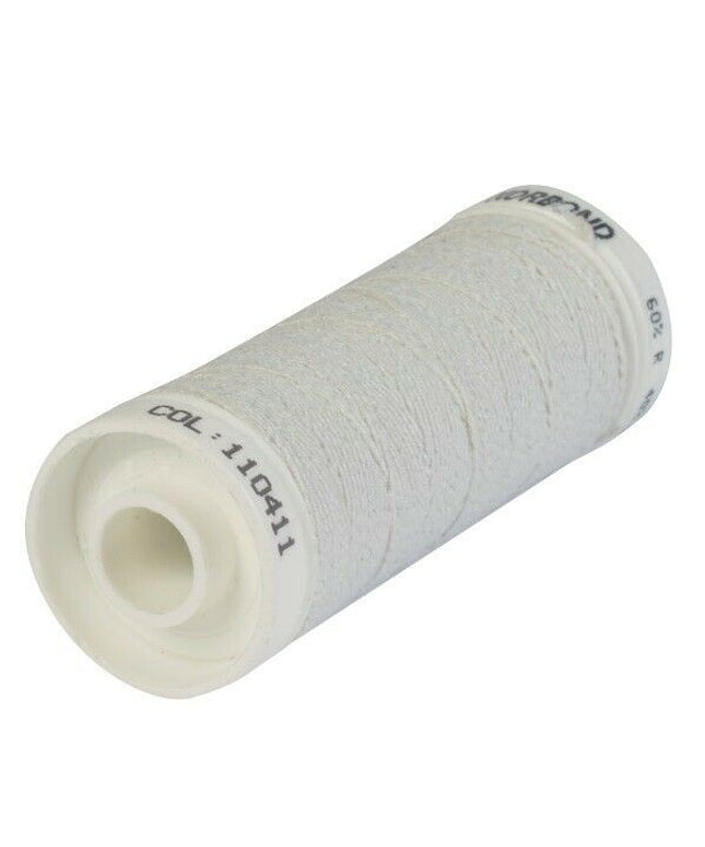 KORBOND Professional WHITE 20m Spool Shirring Shearing Elastic Thread 110411