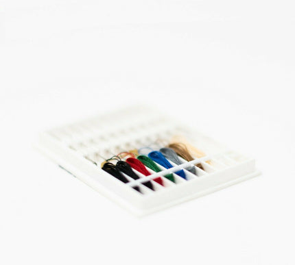 KORBOND Threaded Needle Kit - Needles Buttons Pin Travel Emergency Repair 110495