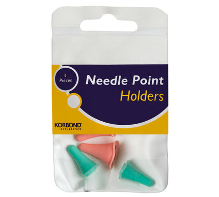 KORBOND 4 Pack Needle Point Holders Protectors Covers Cap Stitch Knitting 180047