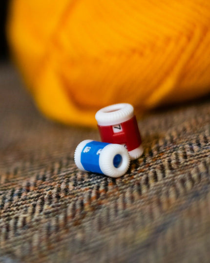 KORBOND Row Counters 2 Sizes For Needles up to 8mm Stitch Tally Knitting 180041