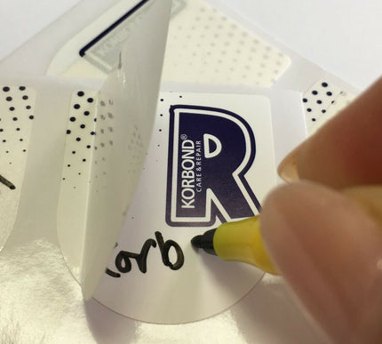 KORBOND Laundry Marker Pen 0.8mm Black Permanent Ink School Uniform Label 400100