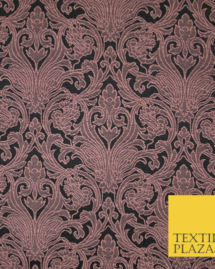 Large Ornate Damask Ornamental Textured Fancy Brocade Jacquard Dress Fabric