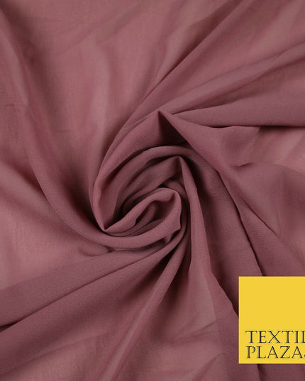 11 MIX COLOURS Premium Plain Dyed Chiffon Fine Soft Georgette Sheer Dress Fabric