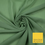 11 MIX COLOURS Premium Plain Dyed Chiffon Fine Soft Georgette Sheer Dress Fabric