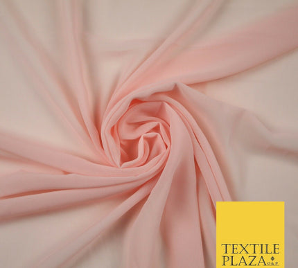 11 MIX COLOURS Premium Plain Dyed Chiffon Fine Soft Georgette Sheer Dress Fabric