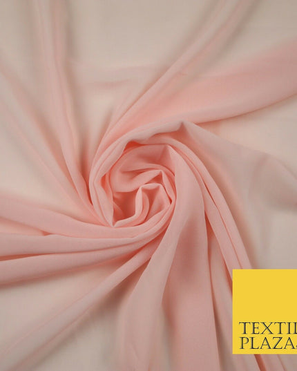 11 MIX COLOURS Premium Plain Dyed Chiffon Fine Soft Georgette Sheer Dress Fabric