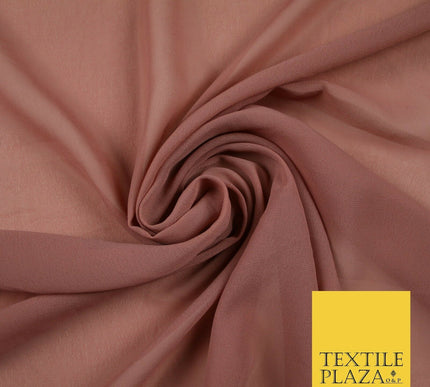 11 MIX COLOURS Premium Plain Dyed Chiffon Fine Soft Georgette Sheer Dress Fabric