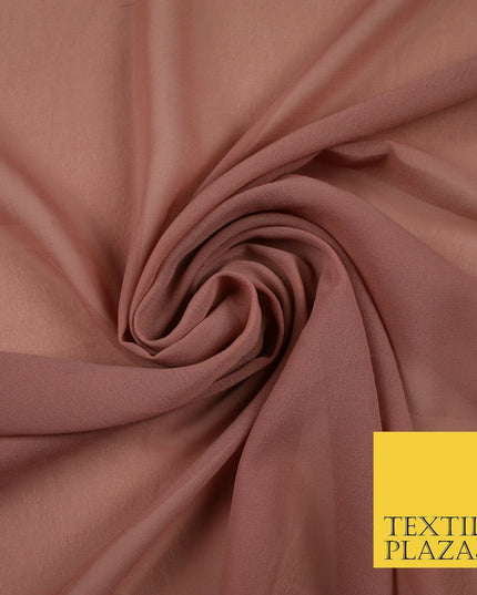 11 MIX COLOURS Premium Plain Dyed Chiffon Fine Soft Georgette Sheer Dress Fabric