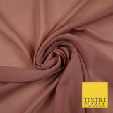 11 MIX COLOURS Premium Plain Dyed Chiffon Fine Soft Georgette Sheer Dress Fabric